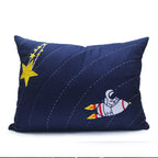 Space Quilt, Astronaut Quilt, Toddler Bedding