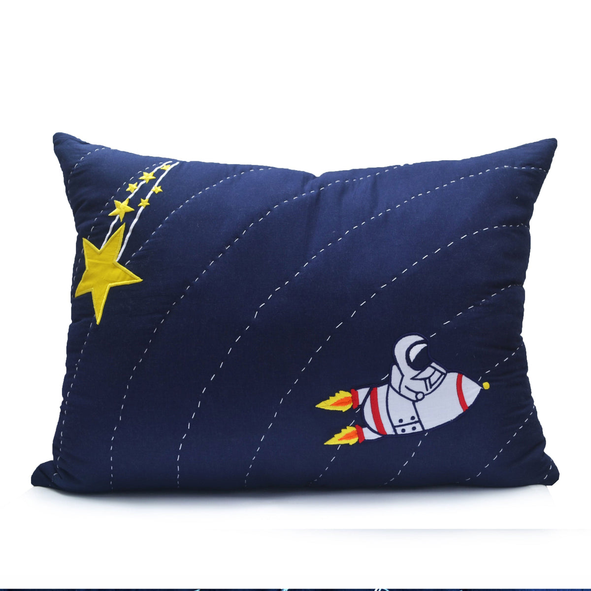 Space Quilt, Astronaut Quilt, Toddler Bedding