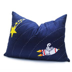 Space Quilt, Astronaut Quilt, Toddler Bedding