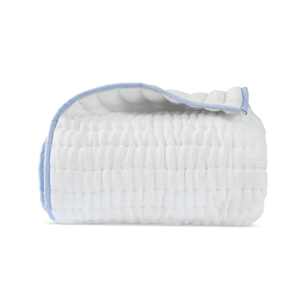 Ivory Cotton Gauze Custom Made Quilt, Crib to King Sizes Comforter