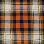 Plaid Reverie Reversible Cotton Quilt With Handmade Pick-stitch Quilting