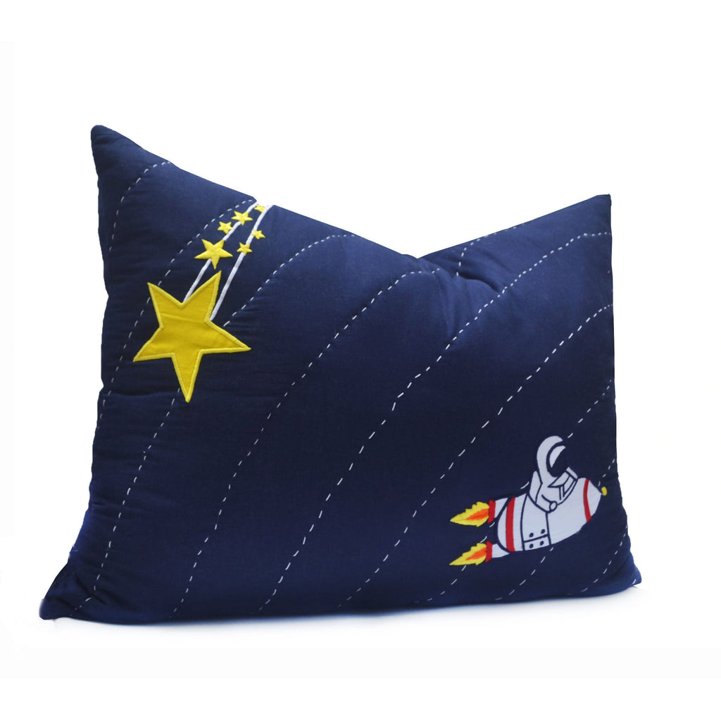 Space Quilt, Astronaut Quilt, Toddler Bedding