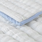 Handmade cotton quilt, this breathable comforter provide lightweight warmth. Avalible in lap quilt, crib quilt. Queen and king sizes.