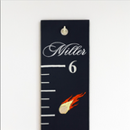Embroidered Solar System Growth Chart For Kid's Room