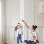 "Bespoke personalized height ruler—track milestones, decorate nurseries, and cherish memories with a unique family keepsake." 