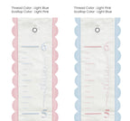 Embroidered Fabric Growth Chart, Personalized Growth Chart, Baby Name Growth Chart