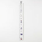 Nautical Growth Chart Personalised, Embroidered Baby Name Height Chart, Nursery Gift