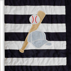 Handmade Sports Quilt & Shams – Toddler to Twin Boys Bedding
